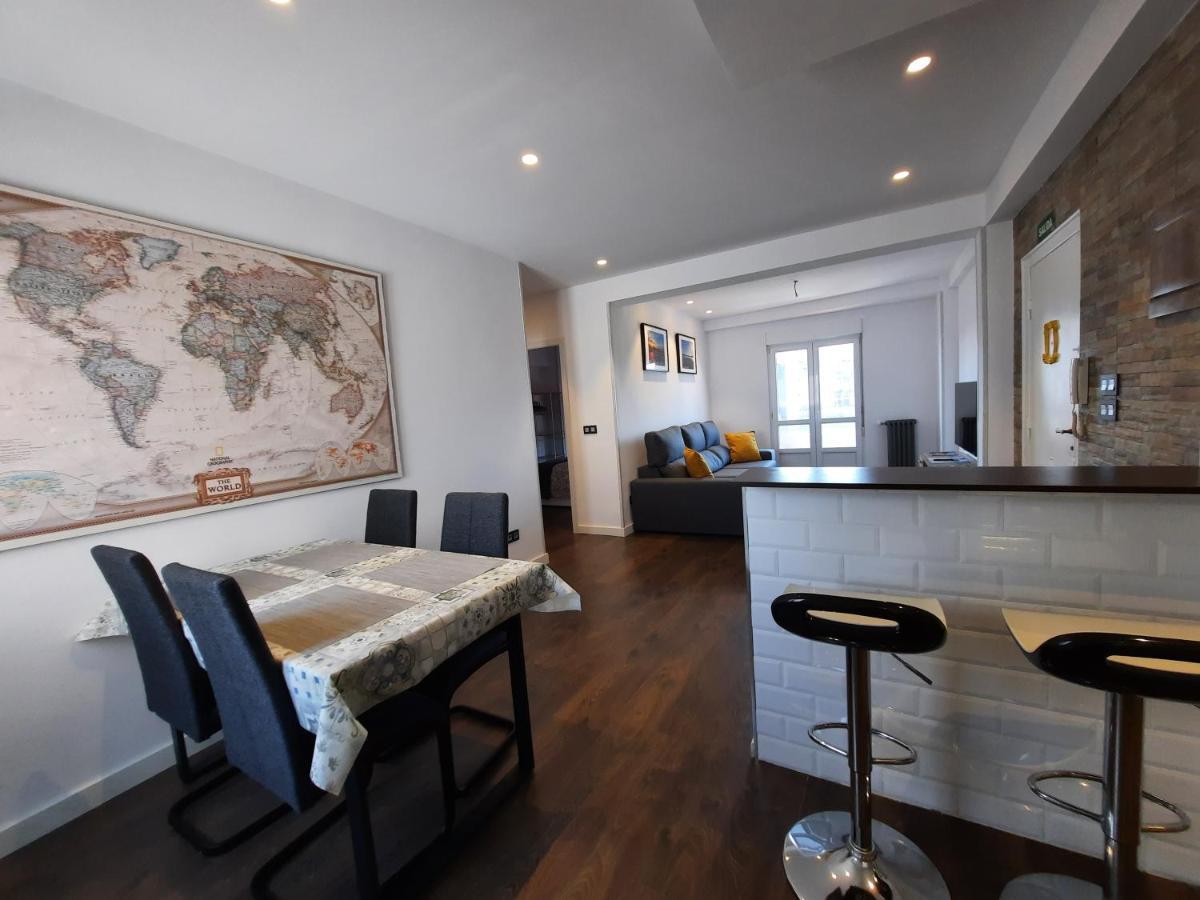 Apartamento Centro Gijon Con Wifi Gratis Y Parking Publico Proximo Incluido Екстер'єр фото